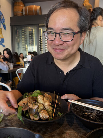 Grilled snails at Blue Monkey in Little Saigon