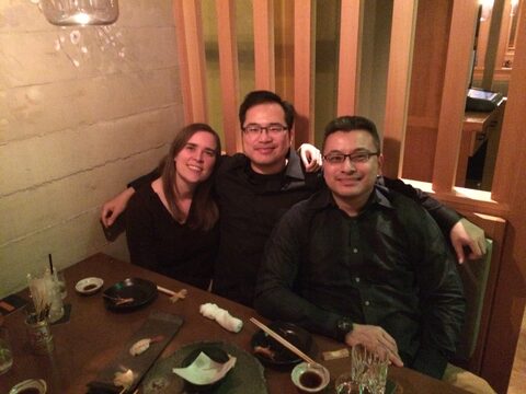 Dinner with Simon at Pabu Izakaya in SF